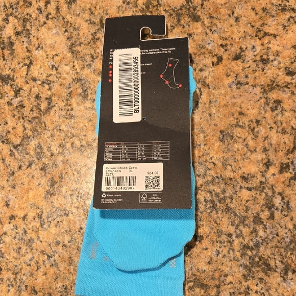 lululemon athletica Turquoise Training Socks - Picture 2 of 3